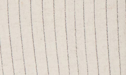 Renee C Stripe Tie Waist Midi Skirt