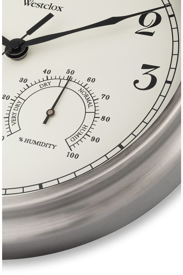 Wall Clock, Alternate, color, SILVER
