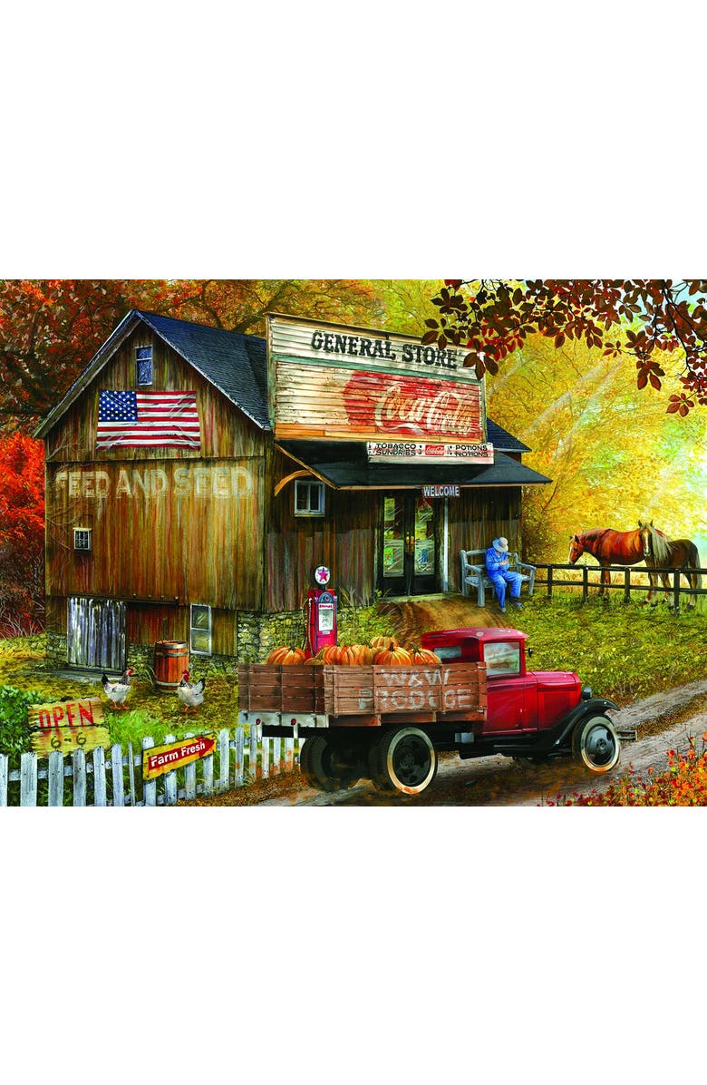 Sunsout Feed and Seed General Store 1000 piece Jigsaw Puzzle for Adults, Alternate, color, Multicolor