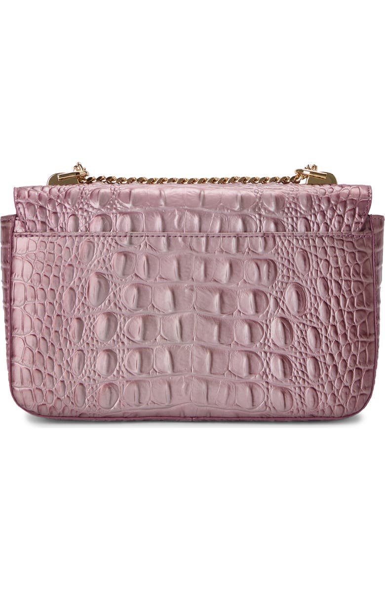 Brahmin Rosa Croc Embossed Leather Convertible Crossbody Bag, Alternate, color,