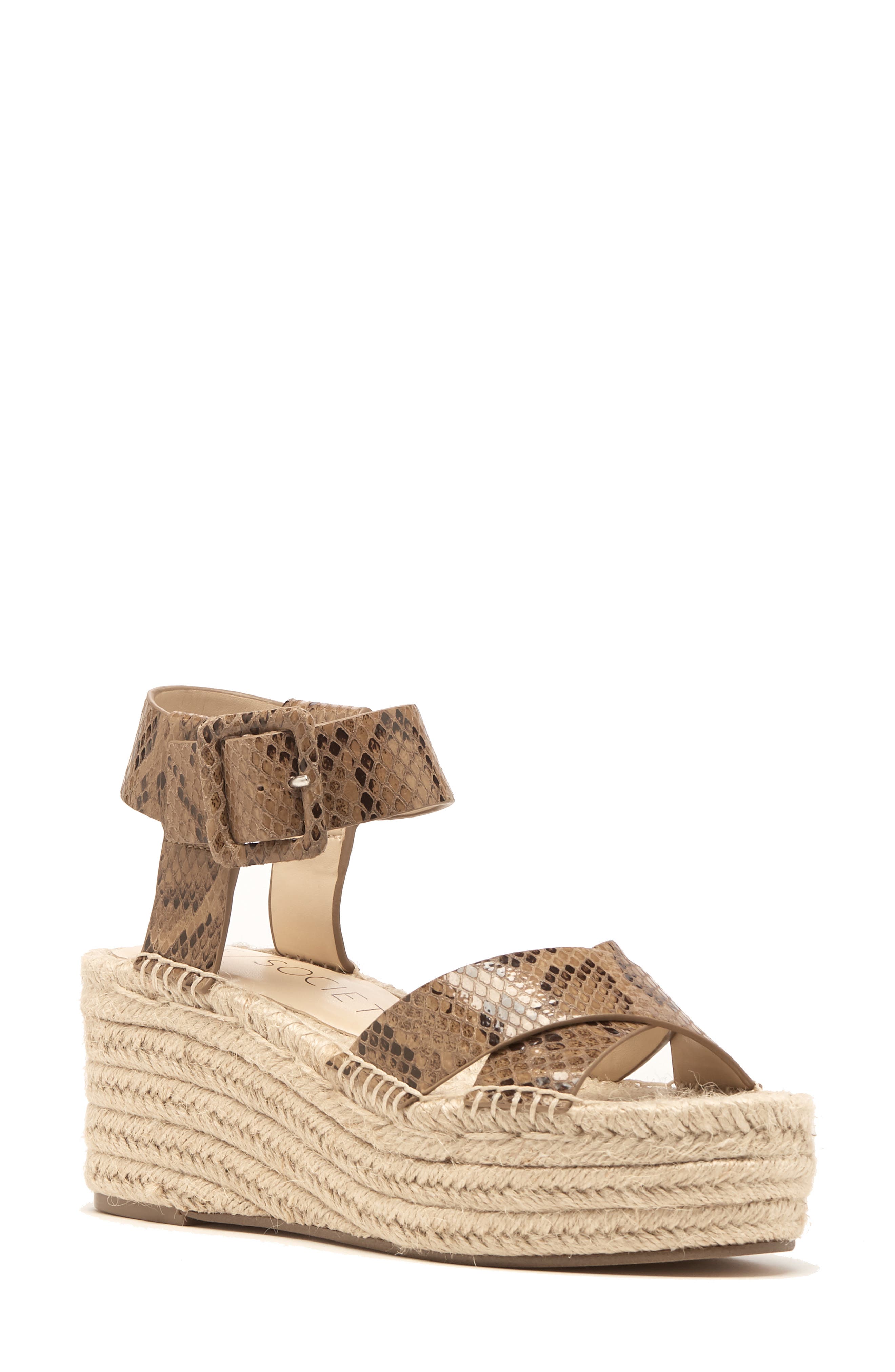 Sole Society Audrina Platform Espadrille Sandal, Main, color, 