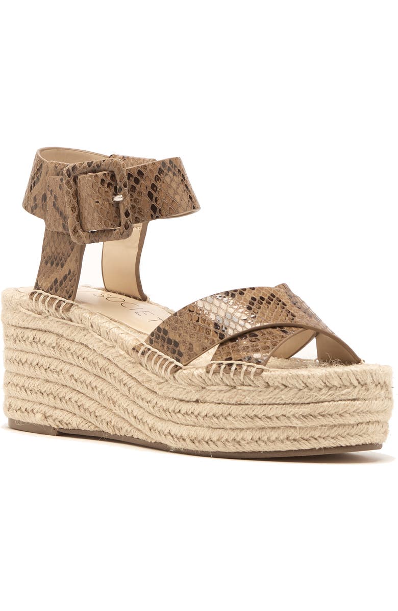 Sole Society Audrina Platform Espadrille Sandal, Main, color,