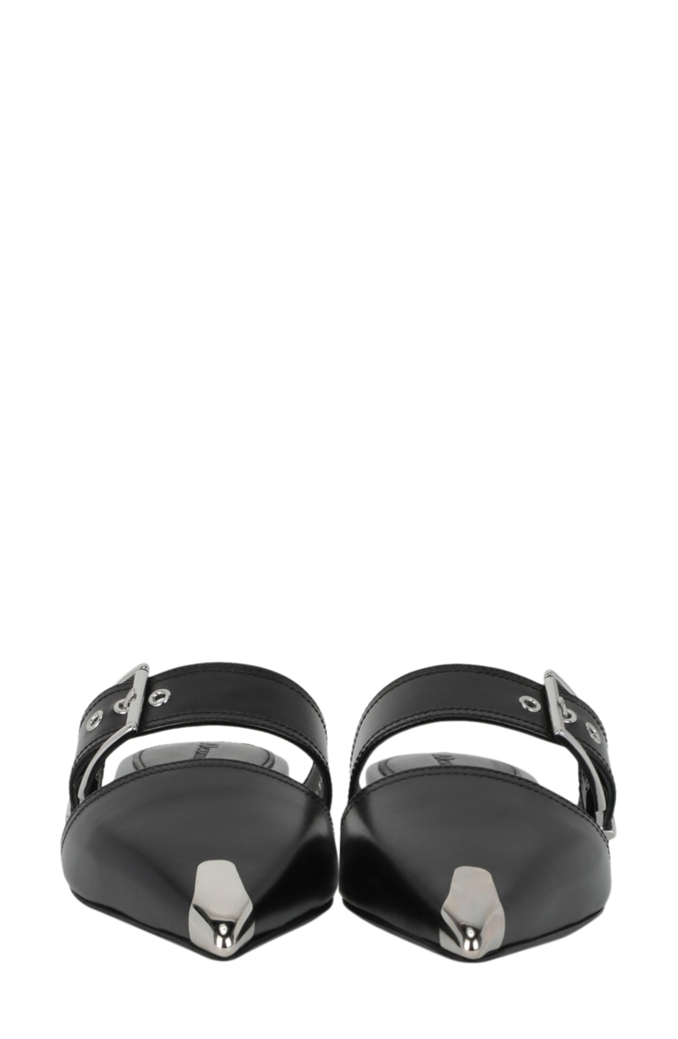 McQueen Punk Pointed Toe Flat, Alternate, color, 