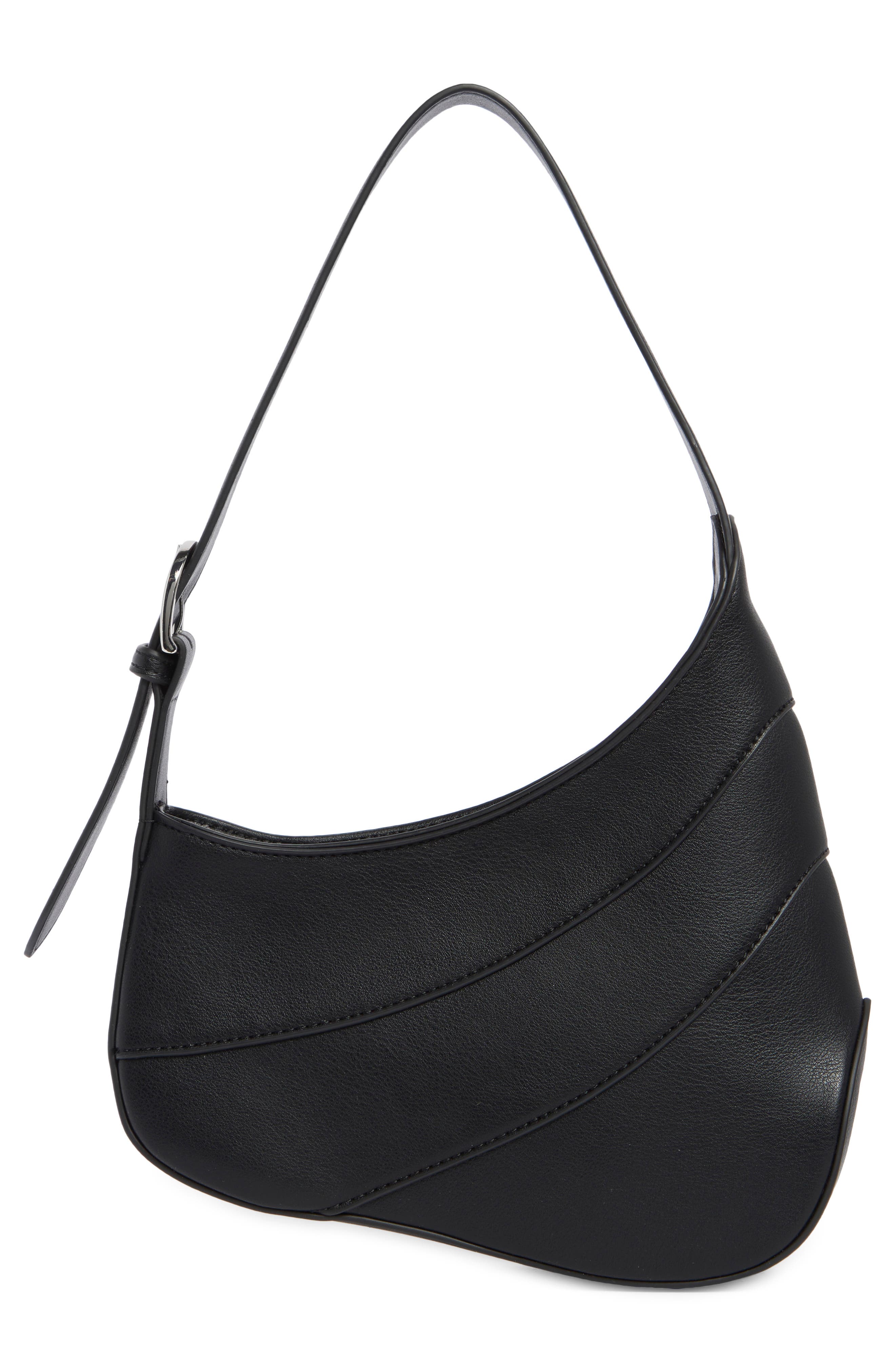 BCBG Layered Asymmetric Shoulder Bag, Alternate, color, 
