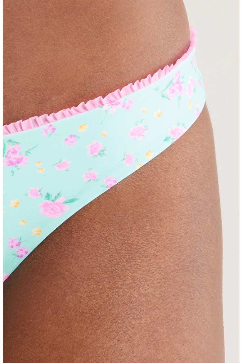 Decorative Minimalist Bikini Bottoms, Alternate, color, MINT MACARON