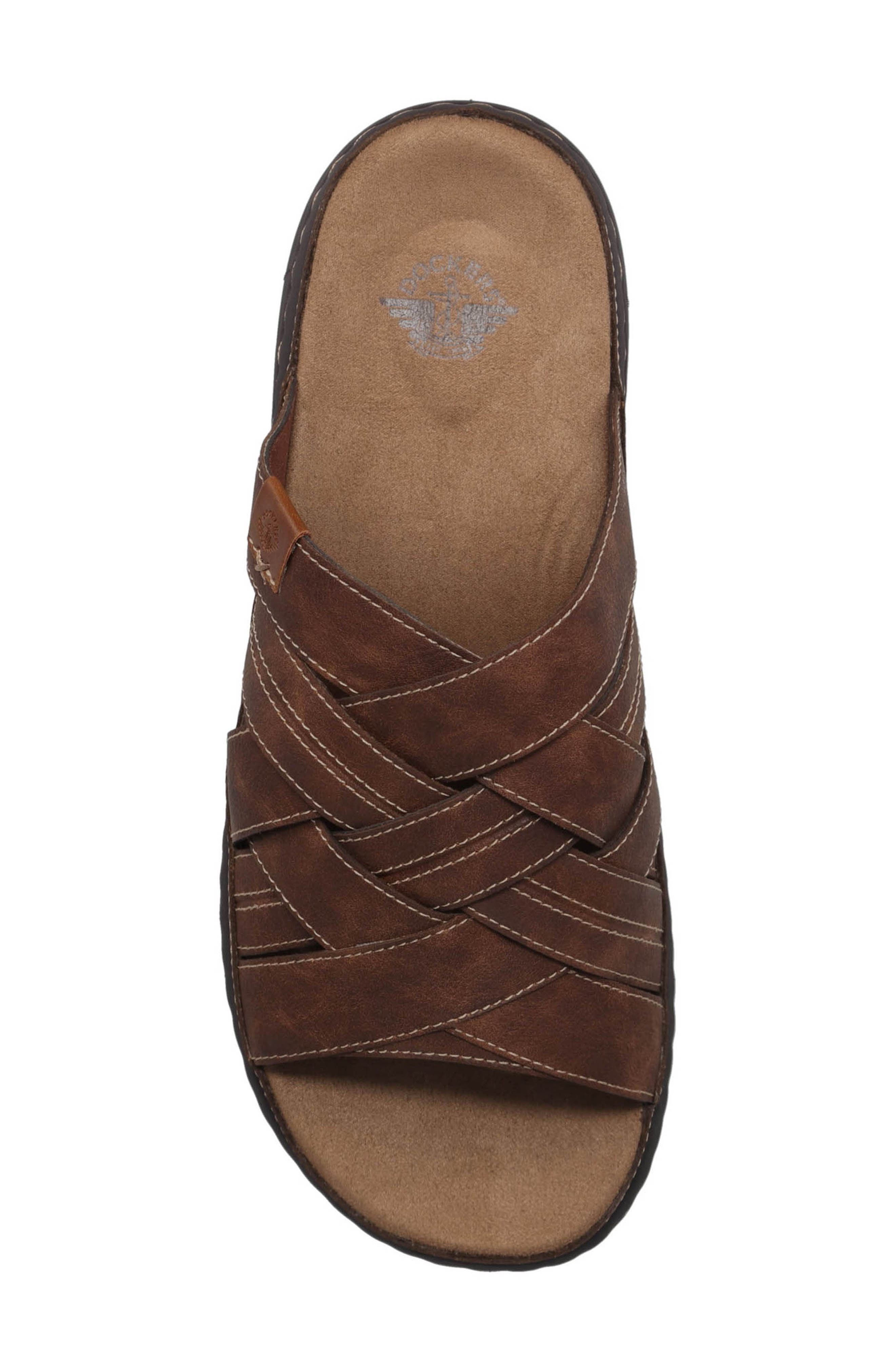 Dockers<sup>®</sup> Seville Slide Sandal, Alternate, color, Dark Tan