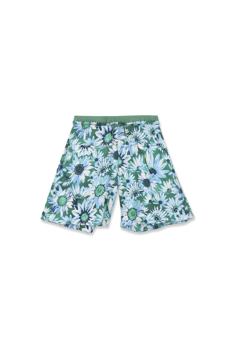 Printed Bermuda Shorts, Main, color, Jade