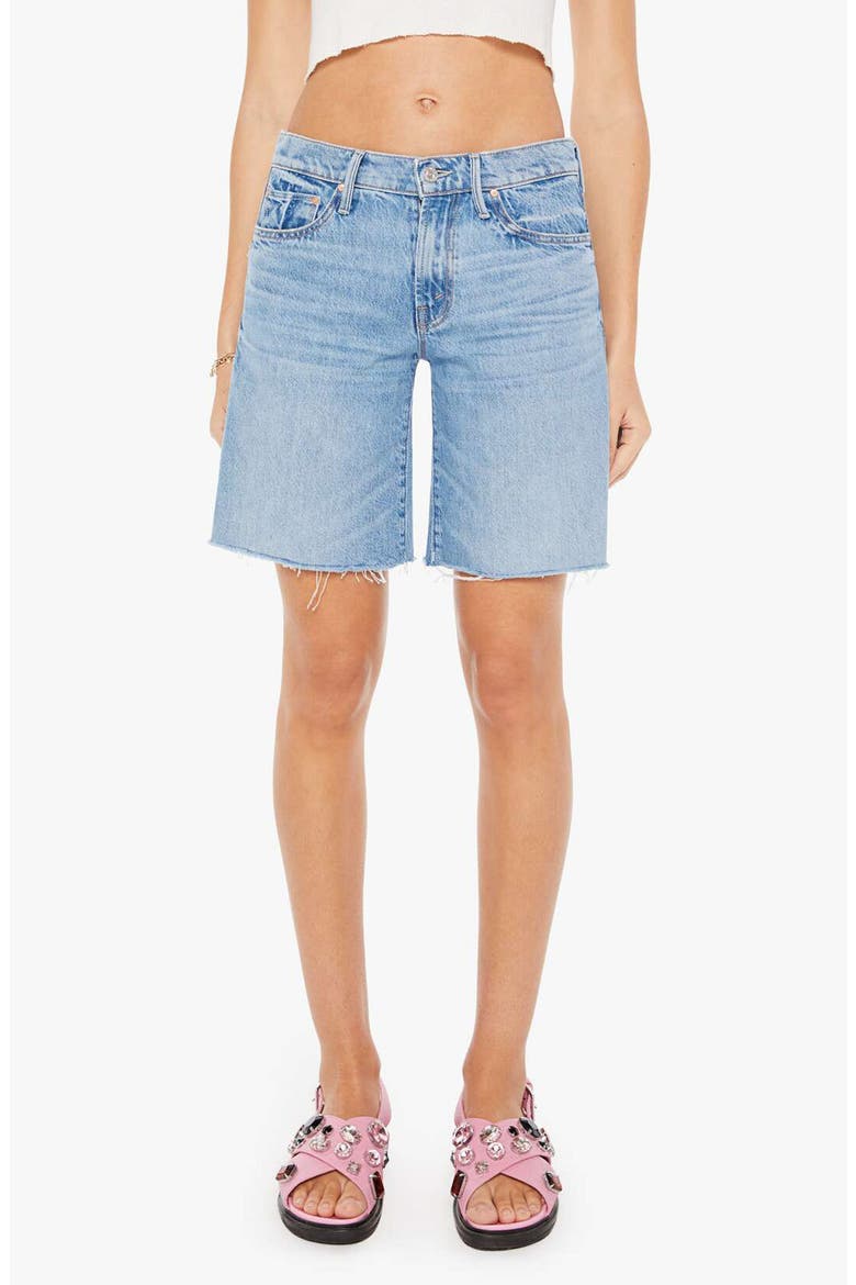 Down Low Undercover Cutoff Denim Shorts, Main, color, MATERIAL GIRL