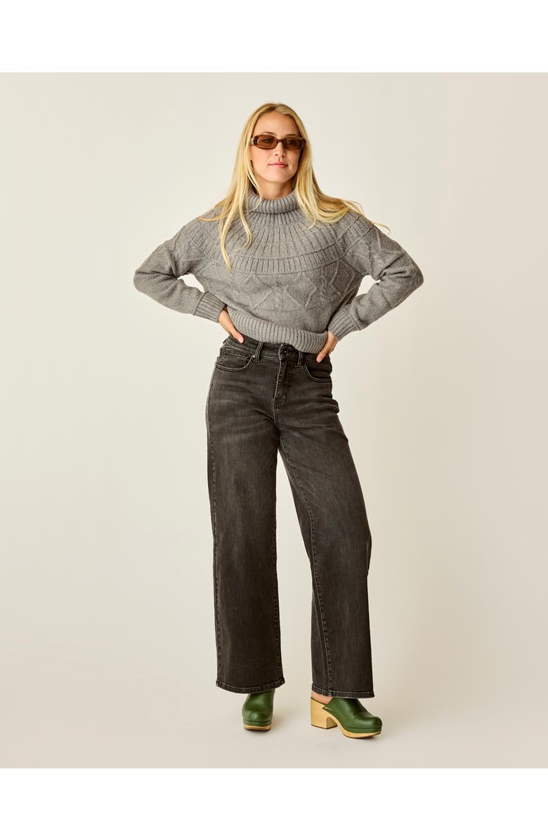 Carve Designs Audrey Wide Leg, Main, color, Washed Black