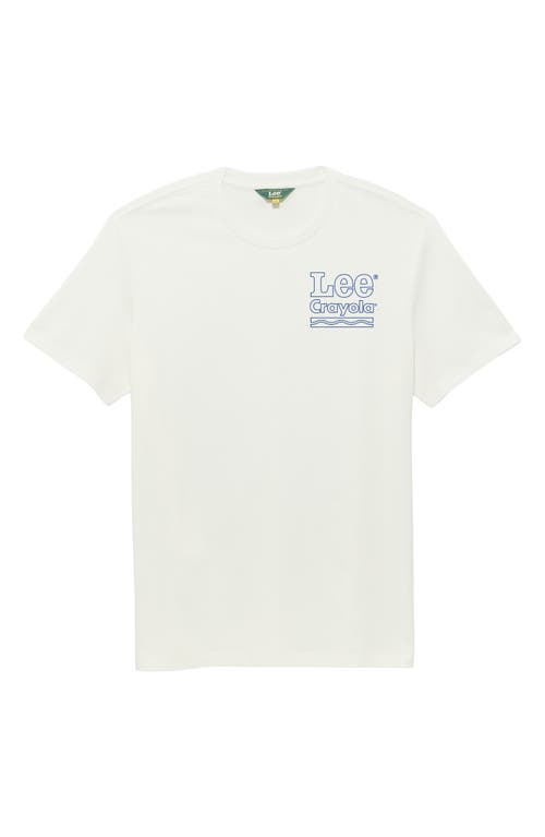 Lee X Crayola Buddy Graphic T-shirt In White