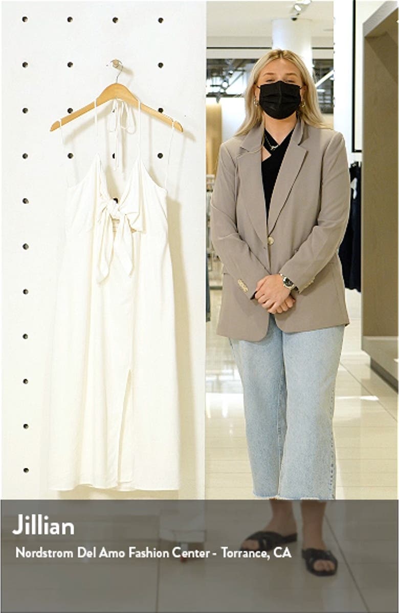 Tie Front Midi Dress, sales video thumbnail