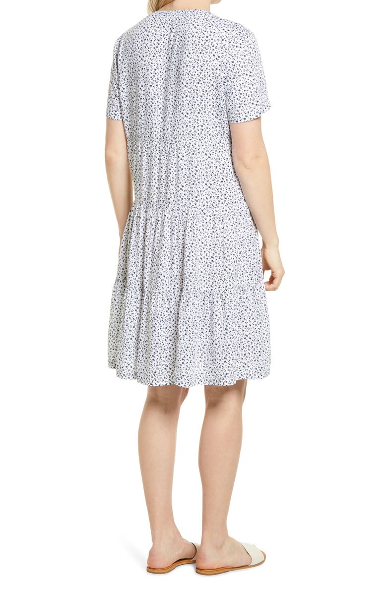 beachlunchlounge Coley Print Tiered Shift Dress, Alternate, color,