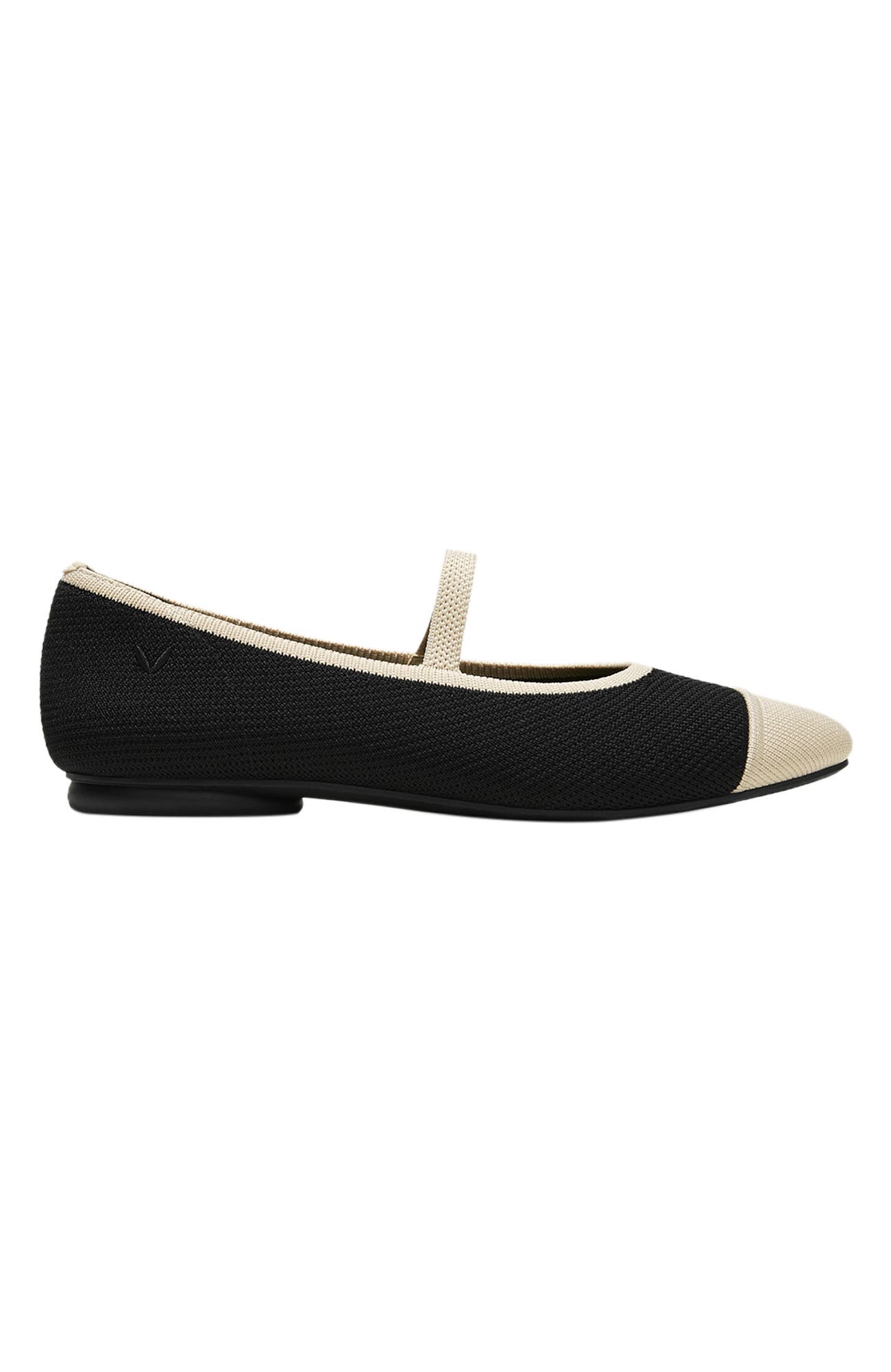 VIVAIA Almond-Toe Mary-Jane, Alternate, color, Black Diamond