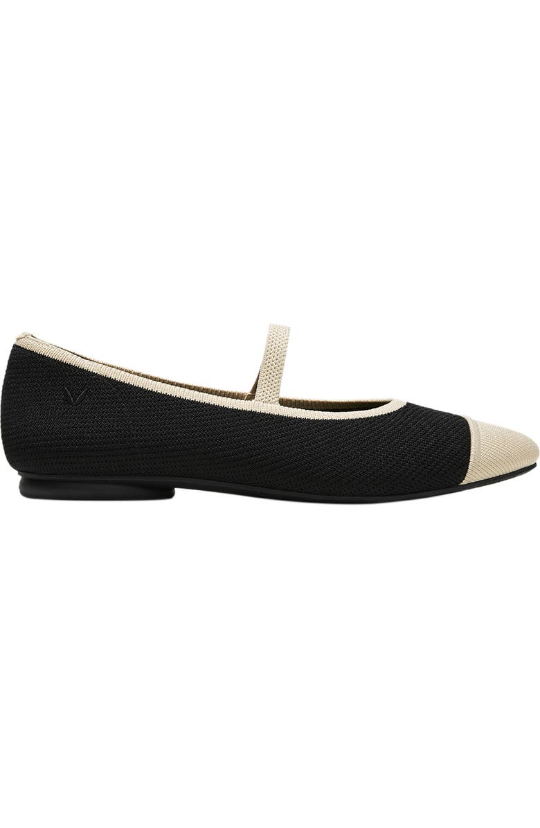 VIVAIA Almond-Toe Mary-Jane, Alternate, color, Black Diamond