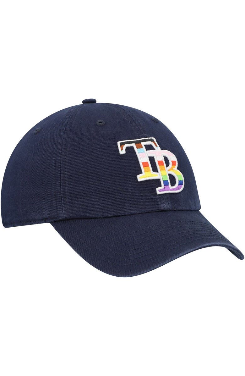 '47 Men's '47 Navy Tampa Bay Rays Team Pride Clean Up Adjustable Hat, Alternate, color, Navy
