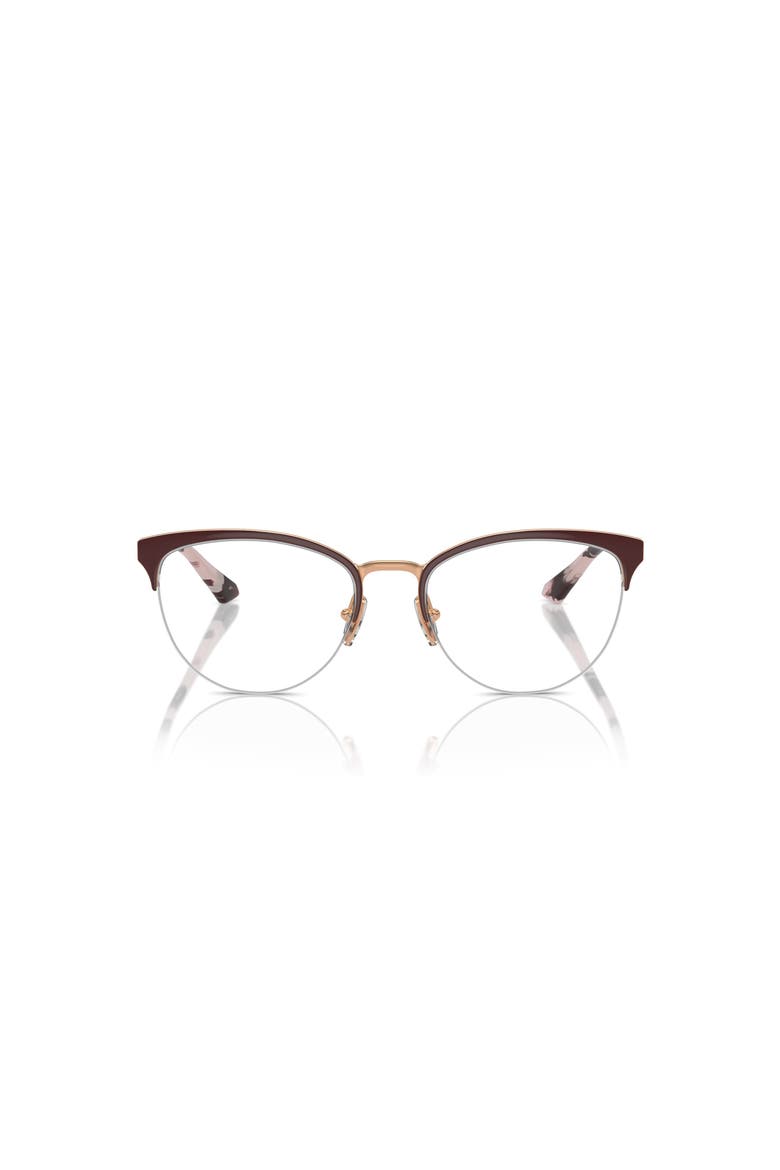 51mm Oval optical glasses, Alternate, color, Red