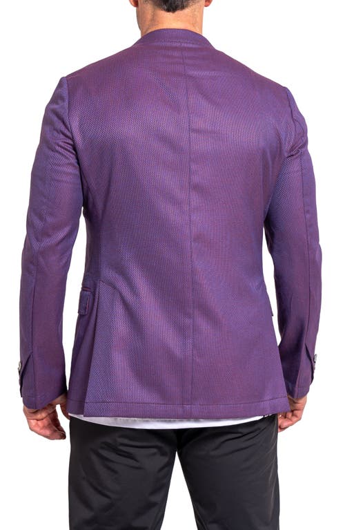 Maceoo Descartes Evo Ascension Unconstructed Blazer In Purple