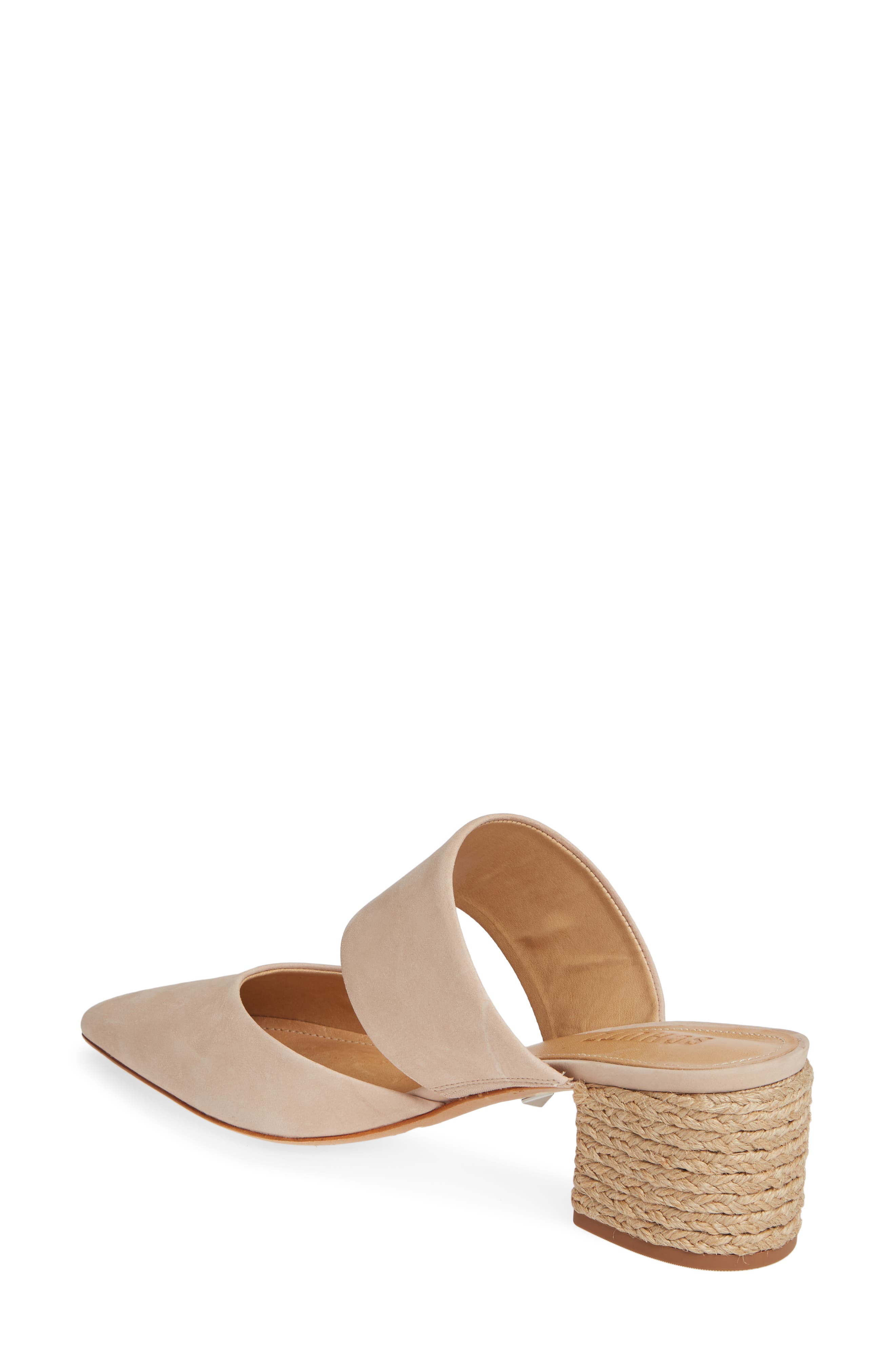 Deliana Mule, Alternate, color, PALE NUDE NUBUCK LEATHER