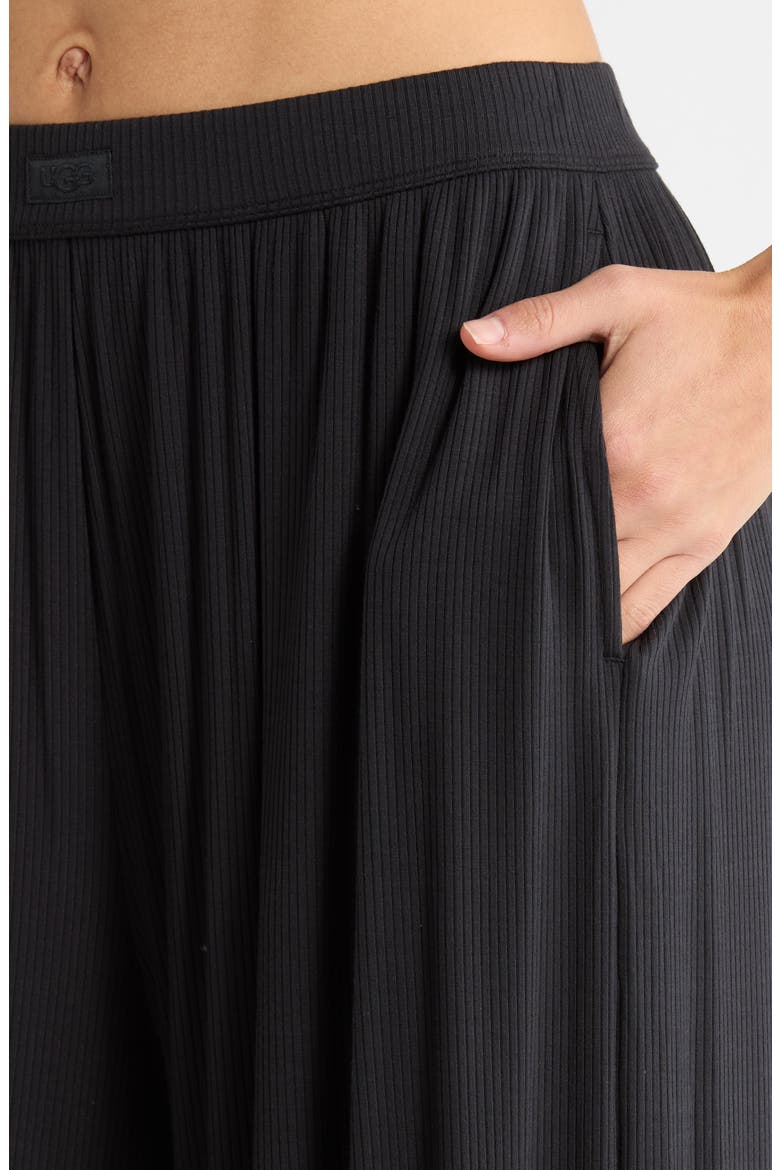 Imogen Wide Leg Pants, Alternate, color, BLACK