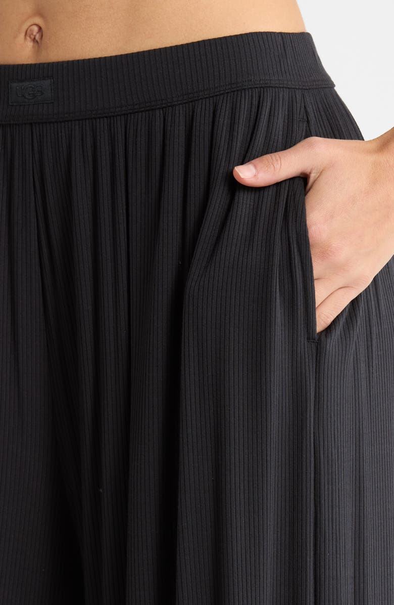 UGG<sup
®</sup
 Imogen Wide Leg Pants, Alternate, color, Black