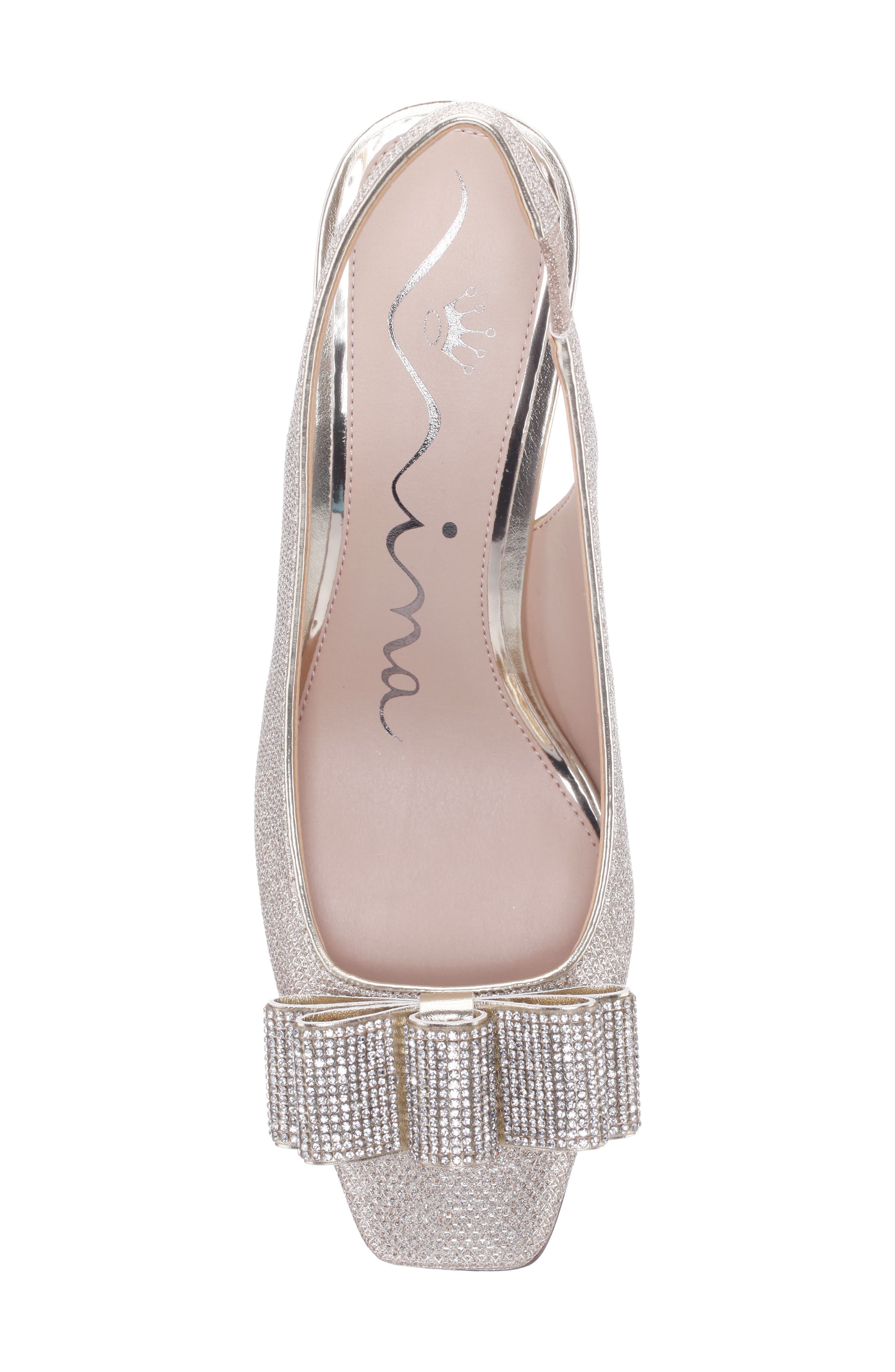 Jolanda Slingback Pump, Alternate, color, PLATINO