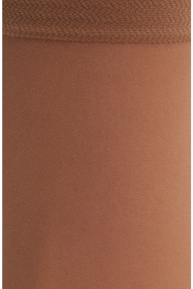 Invisible Crew Socks, Alternate, color, MILK CHOCOLATE