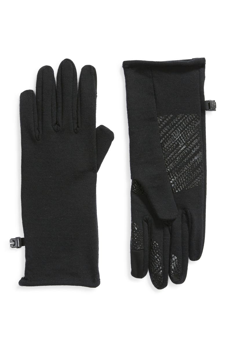Icebreaker Quantum Touchscreen Compatible Merino Wool Gloves, Main, color,