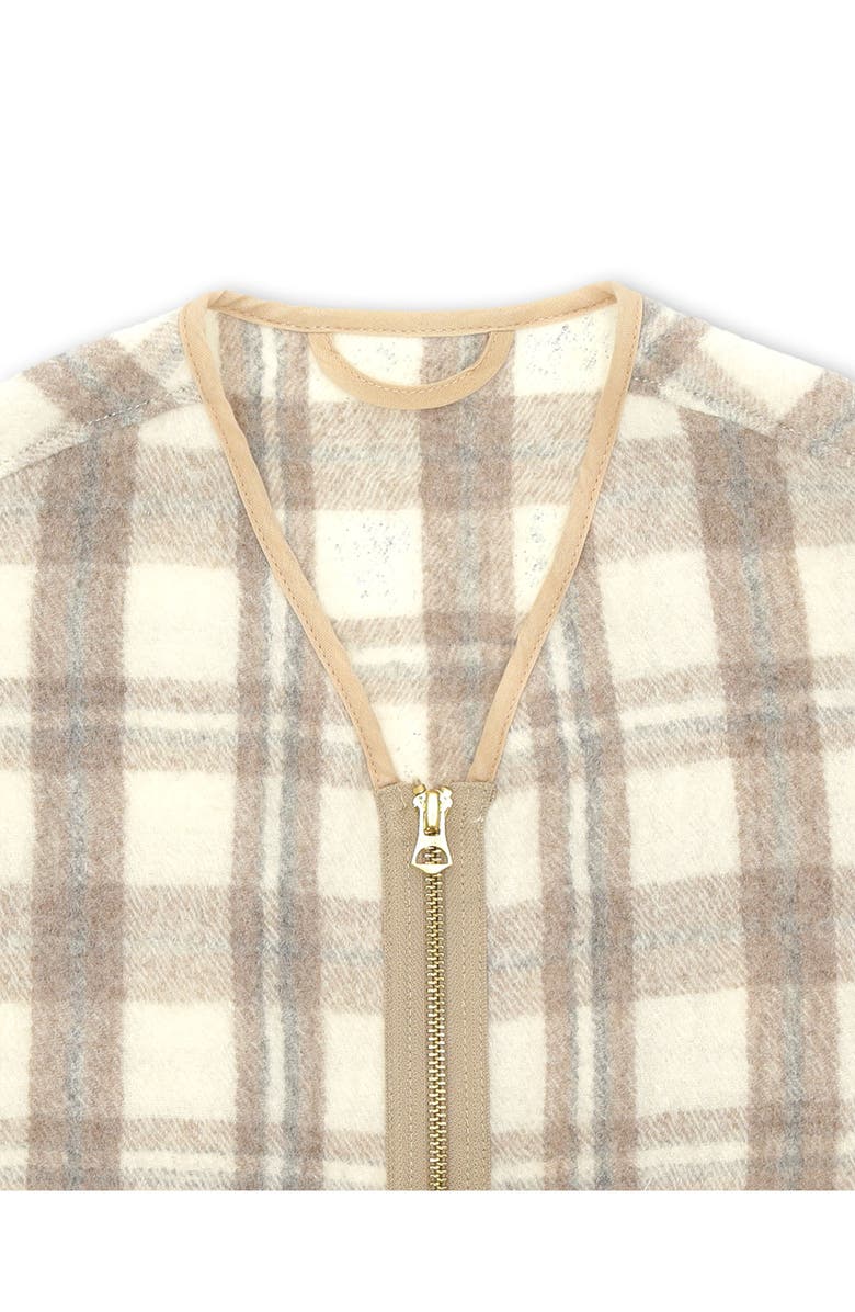 Fortela Wool Check Gilet, Alternate, color, Multicolor