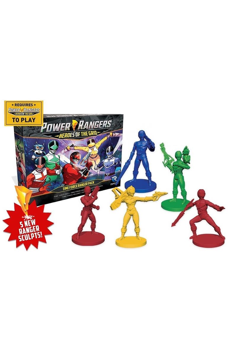Renegade Games Time Force Ranger Pack, Alternate, color, Multicolored