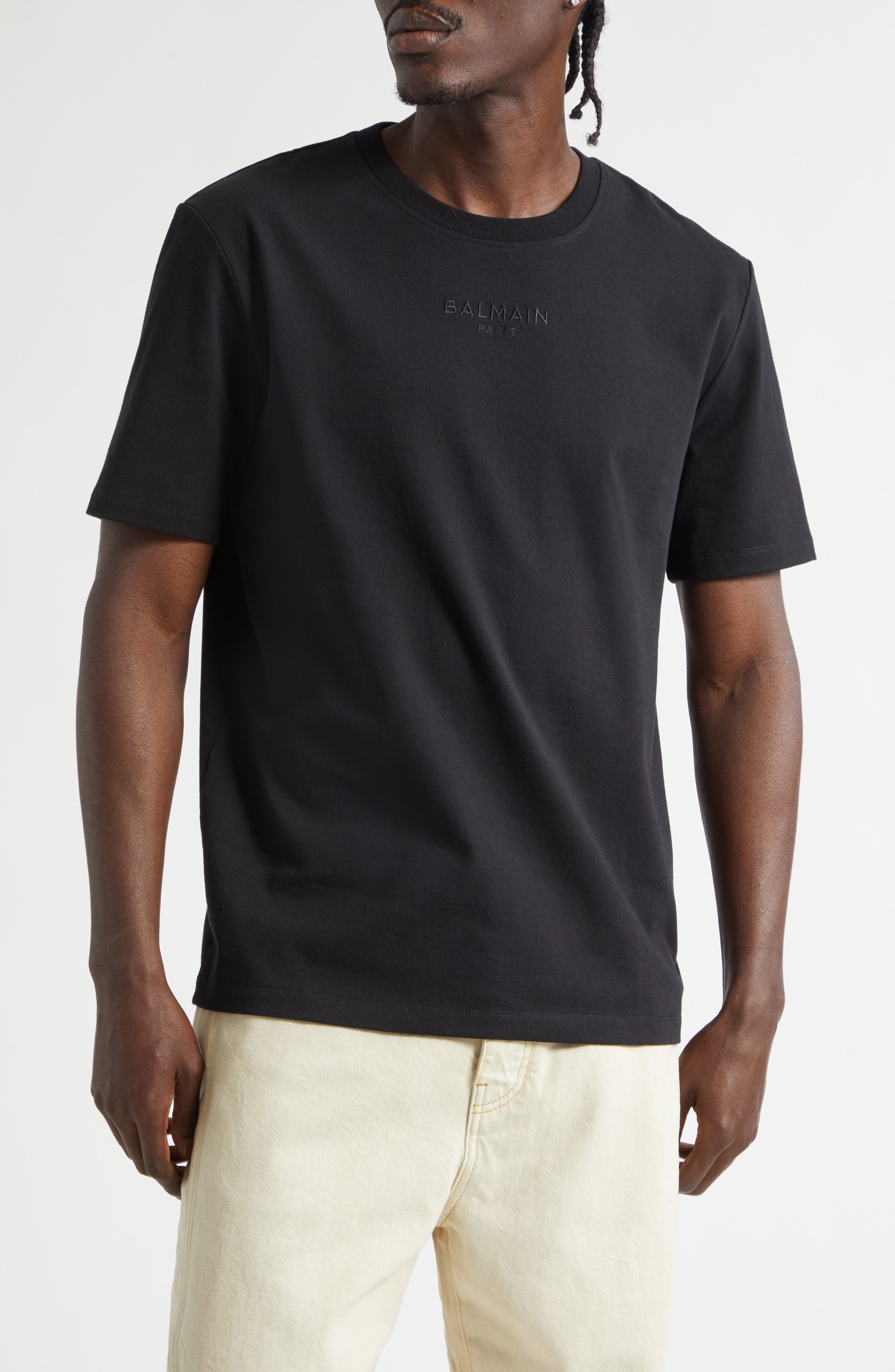 Paris Embroidered Logo T-Shirt