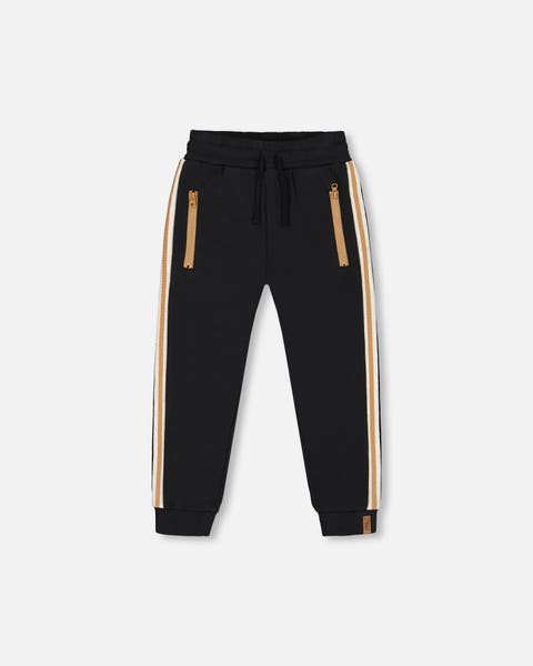 Deux Par Deux Fleece Sweatpants - Midnight Deux Par Deux Fleece Sweatpants - Midnight