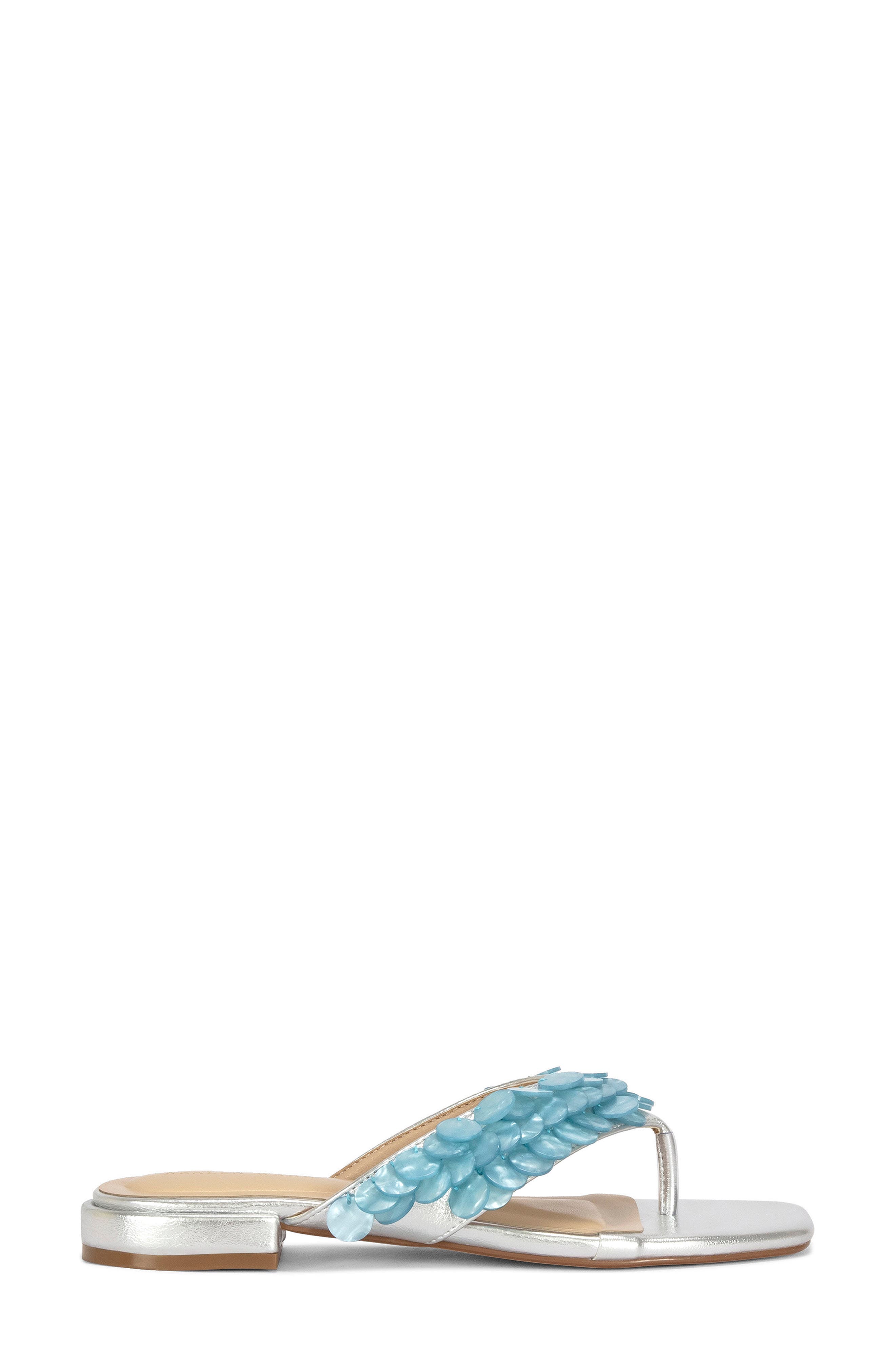 AZALEA WANG Pearlia Flip Flop, Alternate, color, 