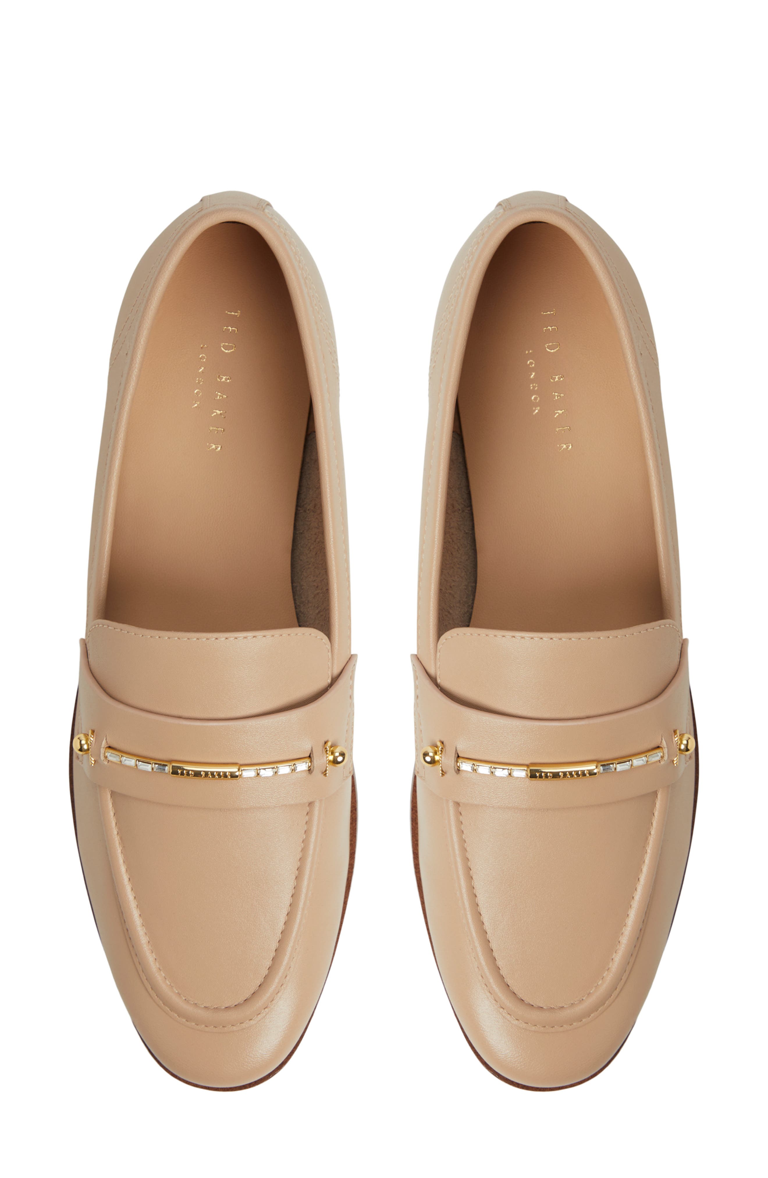 Ted Baker London Zoe Icon Bit Loafer, Alternate, color, Beige
