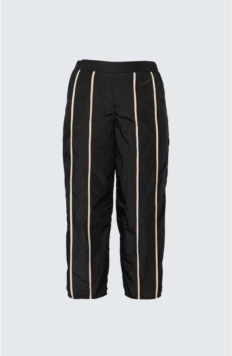 LUUKAA Jasper Memory Taffeta Pants with Liner, Alternate, color, Black