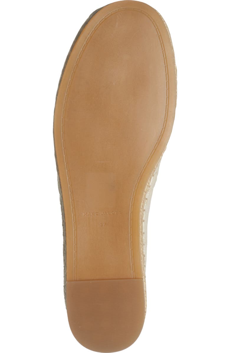 Marc Jacobs The Marc Heart Espadrille Flat, Alternate, color, Natural