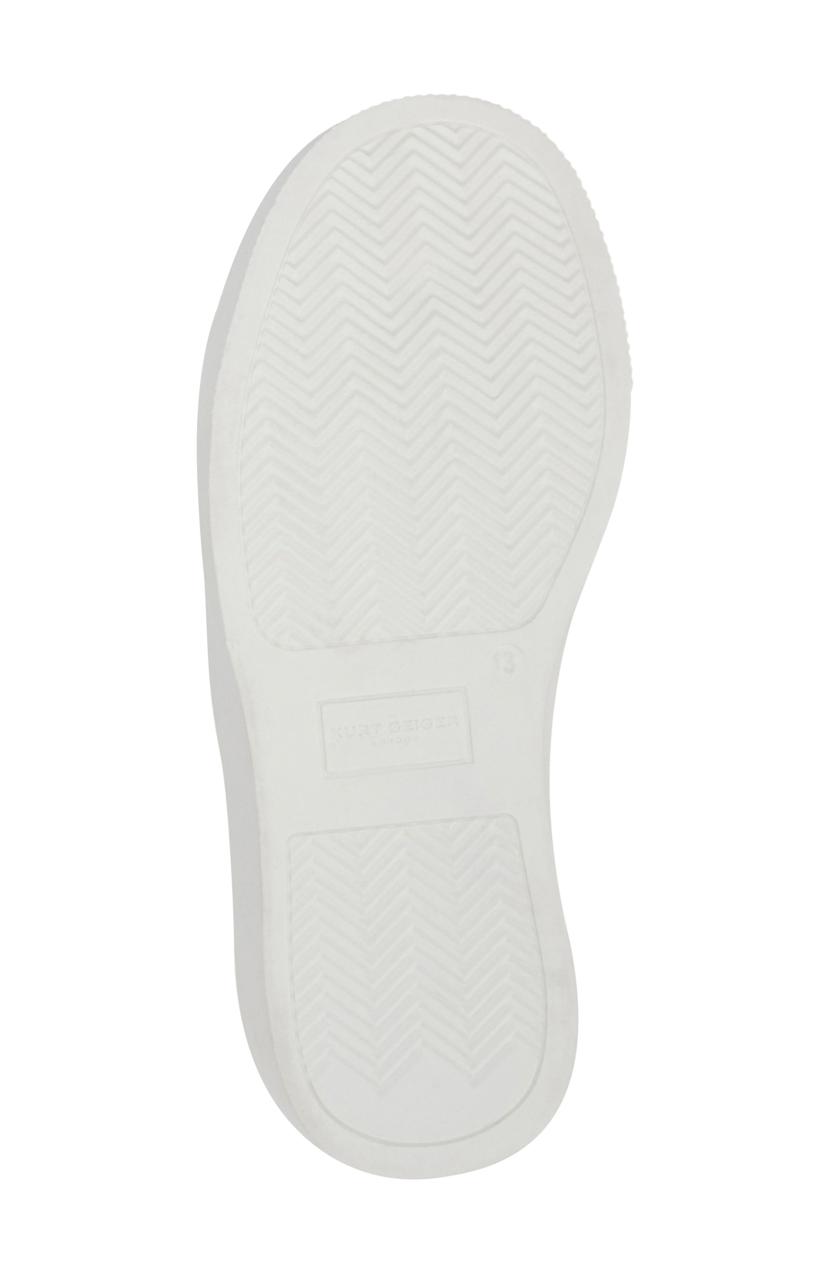 Kurt Geiger London Kids
 Mini Luckson Heart Platform Sneaker, Alternate, color, Gold