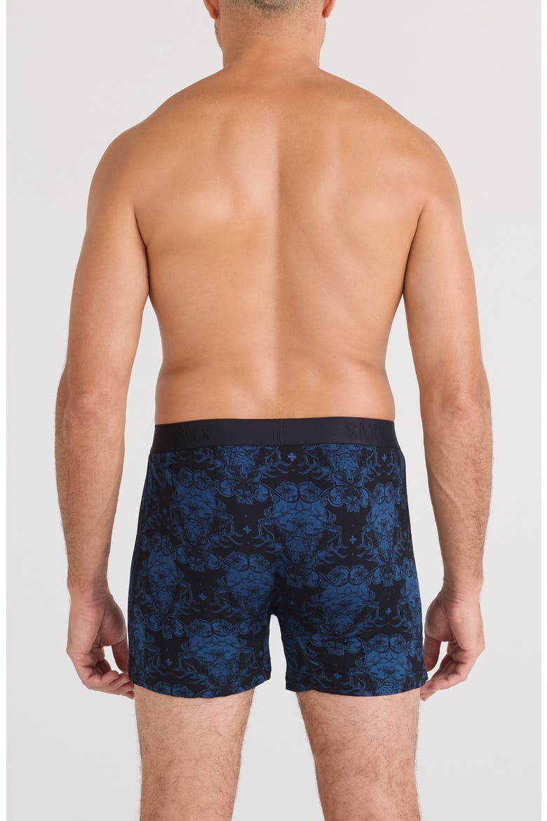 Snooze Boxer Shorts, Alternate, color, BEAR BROCADE-DARK DENIM