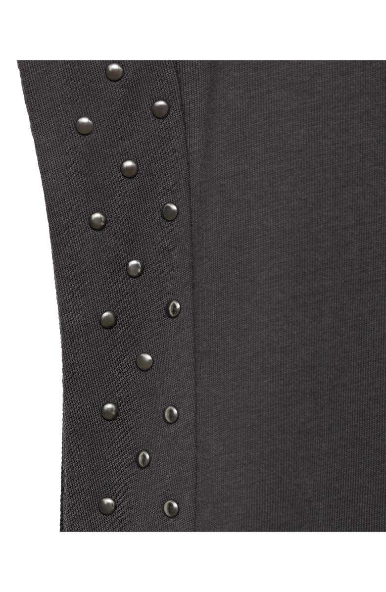 MANGO Studded Cap Sleeve T-Shirt, Alternate, color,