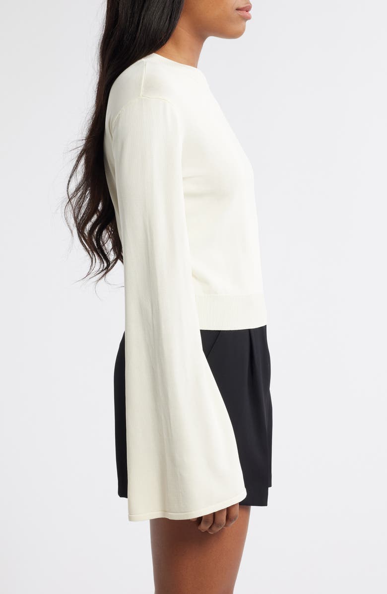 Solid & Striped The Babetta Bell Sleeve Sweater, Alternate, color, 