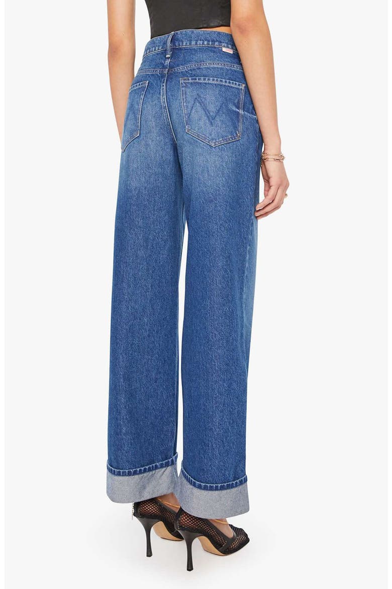 The Smoothie Skimp Cuffed Wide Leg Jeans, Alternate, color, HOT STUFF