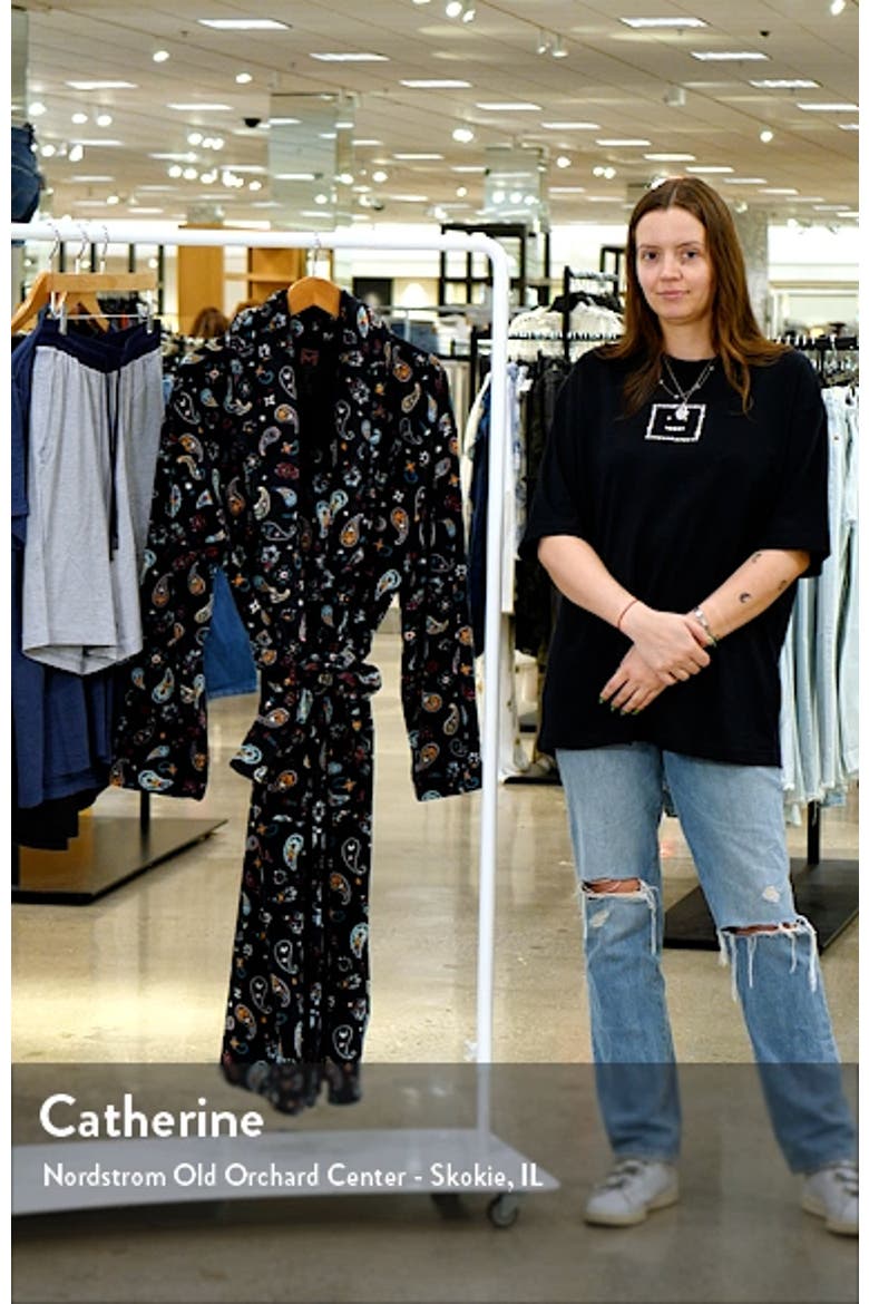 Paisley Fleece Robe video