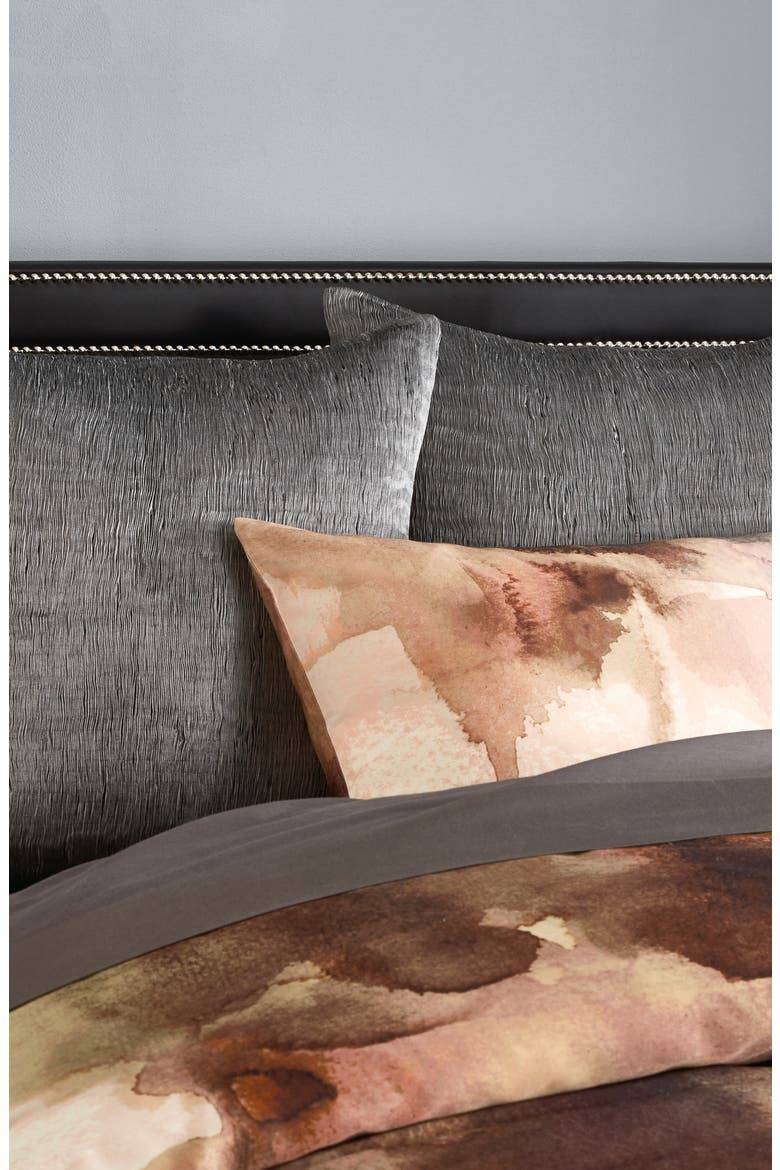 Metamorphosis Metallic Euro Sham, Alternate, color, SILVER