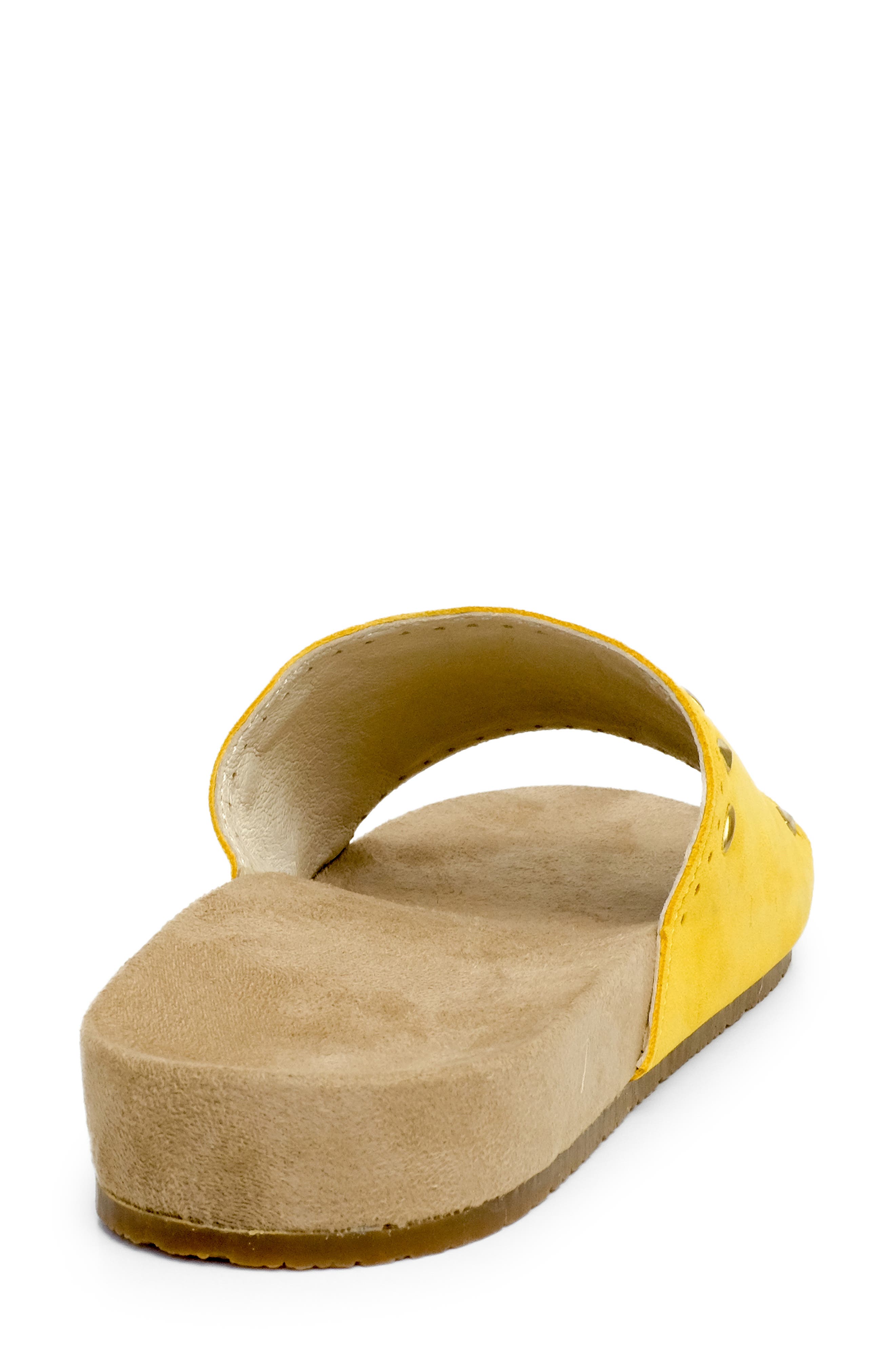 Sofia Stud Sandal, Alternate, color, MINERAL YELLOW