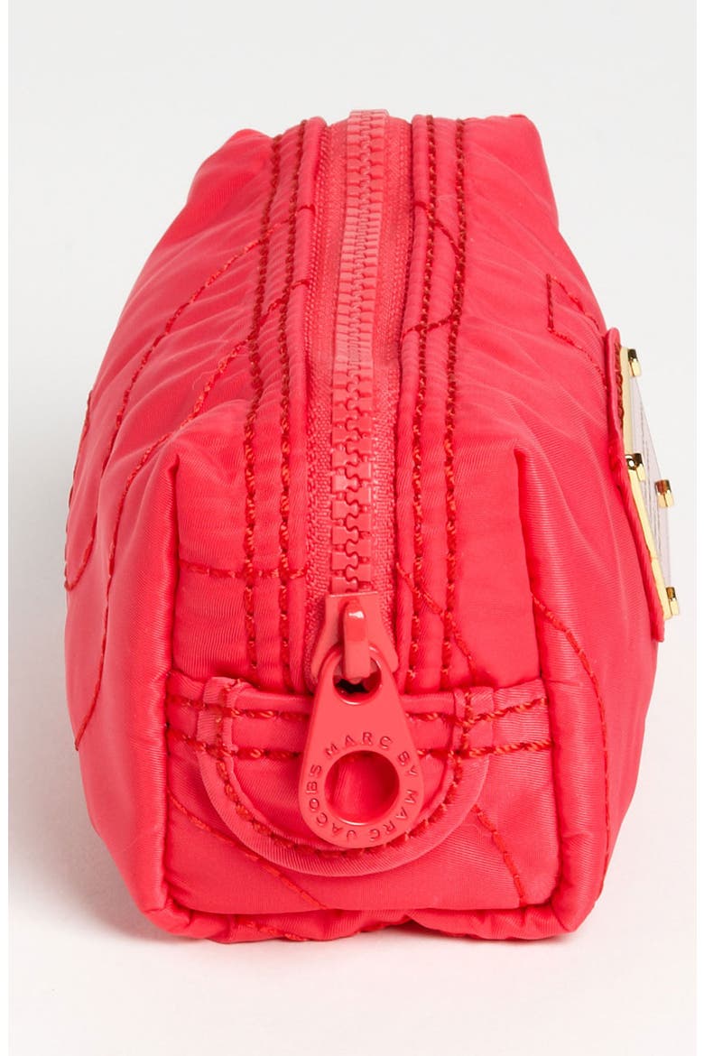 'Pretty Nylon' Cosmetics Case, Alternate, color, ROCK LOBSTER