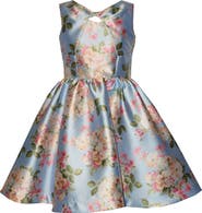 Iris & Ivy Kids' Twist Front Mikado Party Dress