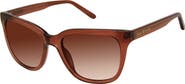 Isaac Mizrahi New York 51mm Square Sunglasses