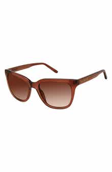 Isaac Mizrahi New York 51mm Square Sunglasses