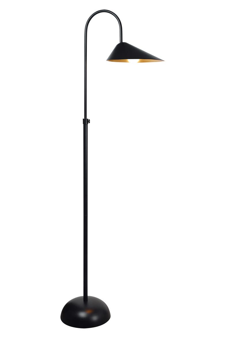Forte LED Floor Lamp, Alternate, color, MATTE BLACK