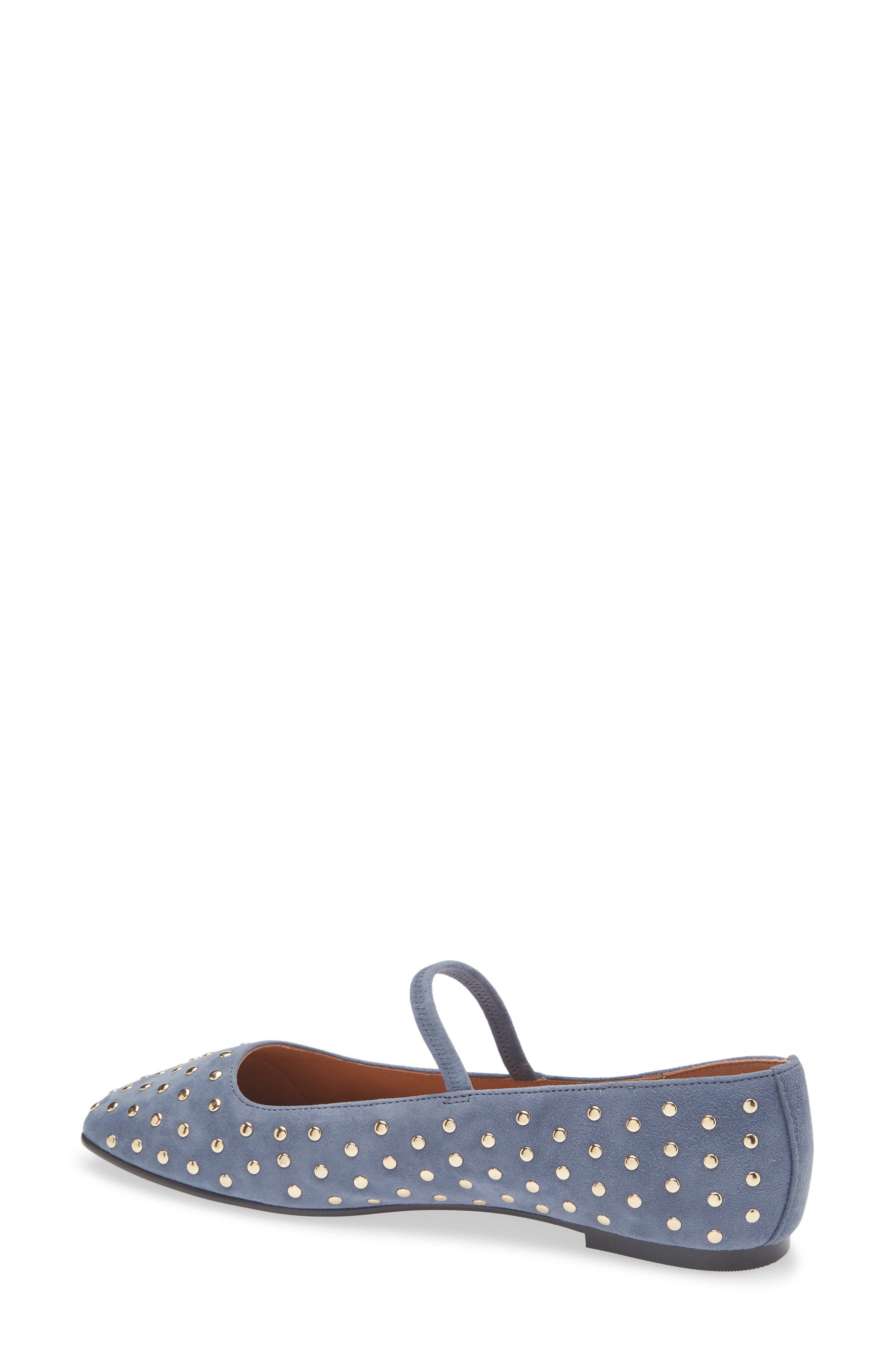 Madewell The Greta Ballet Flat, Alternate, color, Basalt Blue