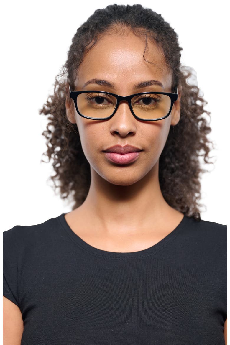 ARIAL READING GLASSES, Alternate, color, BLACK